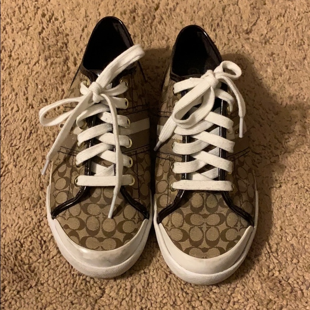 Coach Women Frances Signature Jacquard Sneakers